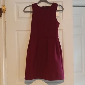 Maroon dress